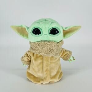 Star Wars Mandalorian Grogu "The Child" Jedi Baby Yoda Mattel Plush Toy - EUC